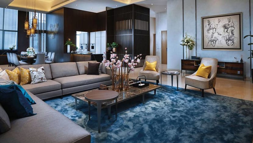 Home Tour: A stylish Singapore penthouse in the CBD with Asian influences