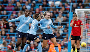 Man City beat Man United to go four points clear in WSL