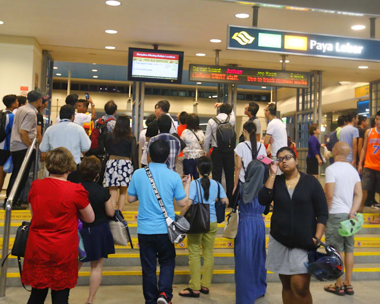 MRT breakdown: North-South, East-West lines down for hours