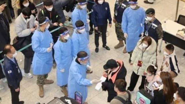 从中国入韩防疫新规首日 仁川机场发现13名冠病患者 