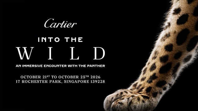 Cartier“Into the Wild”沉浸式展览限时登陆新加坡　即日起免费预约入场