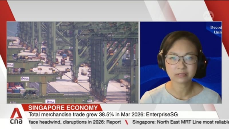 Singapore's key exports jump 15.3% in March on strong AI-driven electronics demand