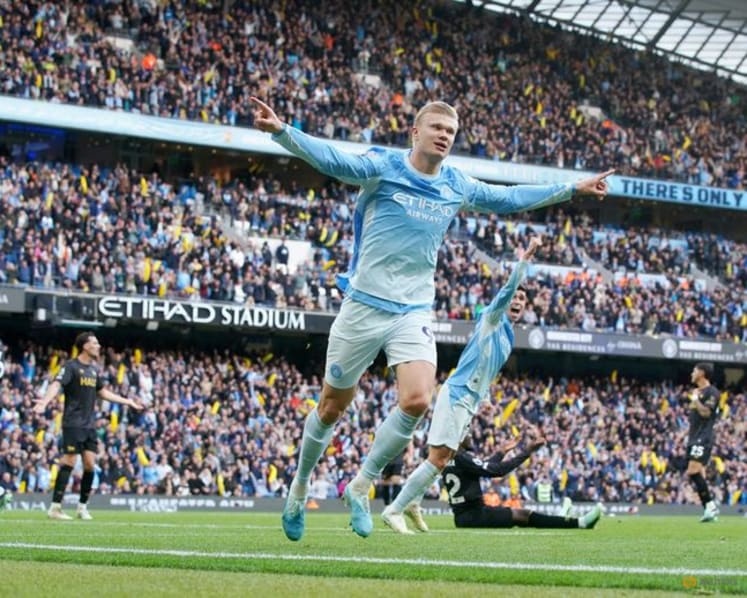 City's flying start comes at a cost, with Haaland limping off