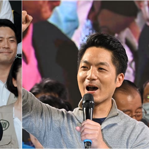 台北市长选举辩论会交锋 蒋万安批沈伯洋空喊口号