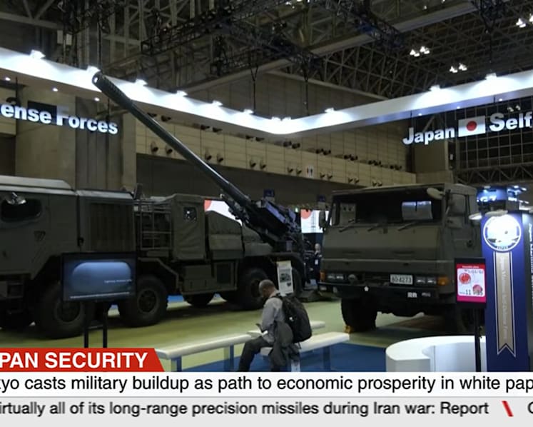 Japan Security: Tokyo casts military buildup as path to economic prosperity in white paper  