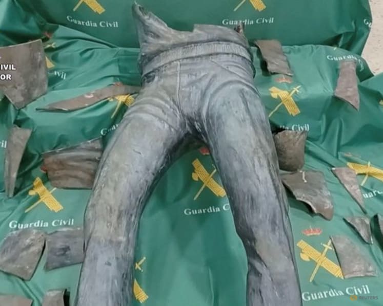 Missing Ballesteros statue found chopped in pieces in Spain