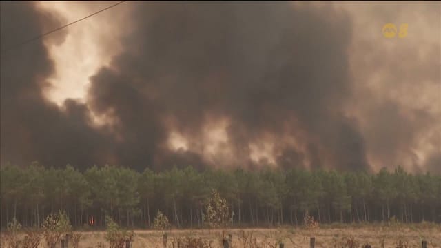 欧洲野火持续肆虐 逾32万人撤离家园
