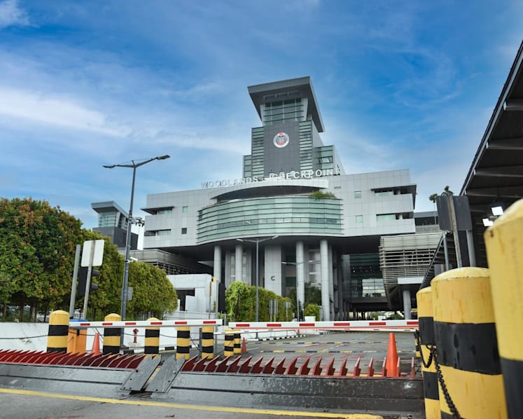 Driver who made 'wrong turn' at Woodlands Checkpoint arrested after drugs found in car