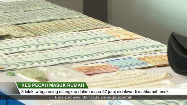 Kes pecah masuk rumah – 3 warga asing ditangkap kerana disyaki terbabit dalam 3 kes di Bukit Timah