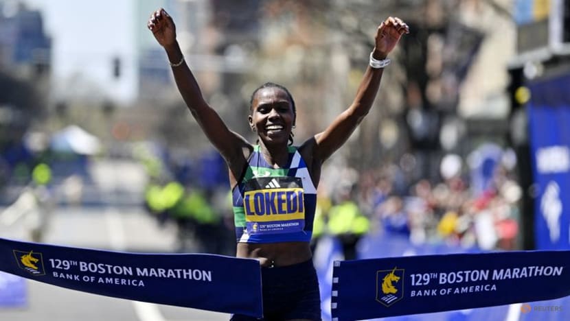 Korir wins Boston after early tumble, Lokedi denies Obiri 'three-peat'
