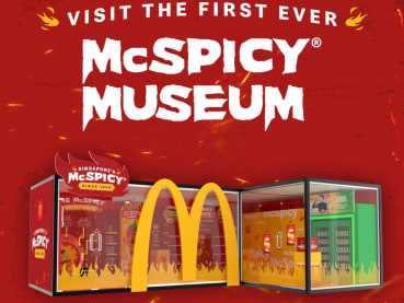 McDonald's Singapore launches first-ever McSpicy Museum, will give out free burgers daily