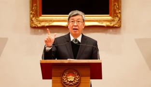 Taiwan envoy said he prayed for president to be able to attend new pope's inauguration