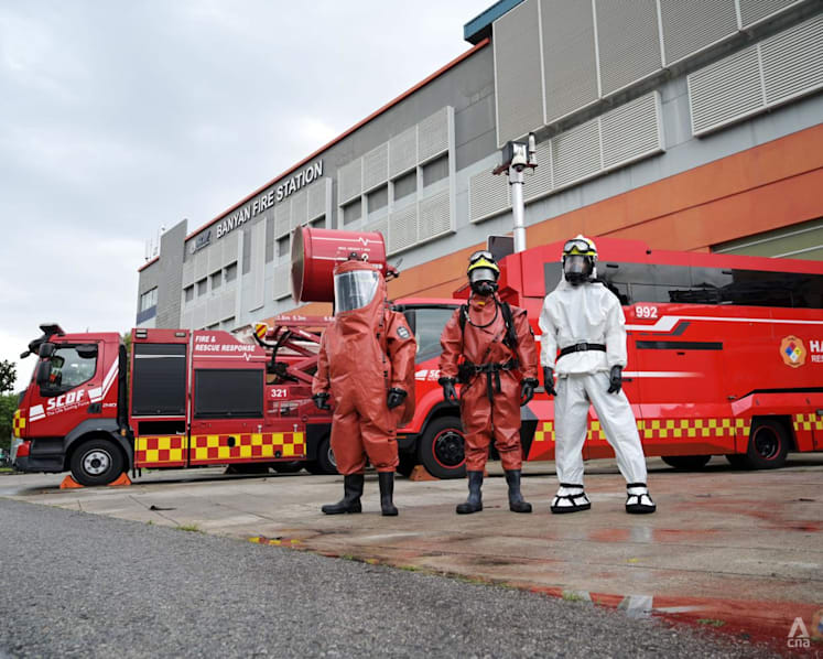 Modular oil tank firefighting system is SCDF’s latest tool in fighting large-scale fires