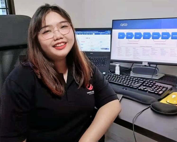 Studying and getting the right start in her career