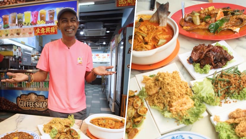 Mandarin-Speaking Indian Hawker Allows Diners To Bring Their Own Seafood To His Zi Char Stall
