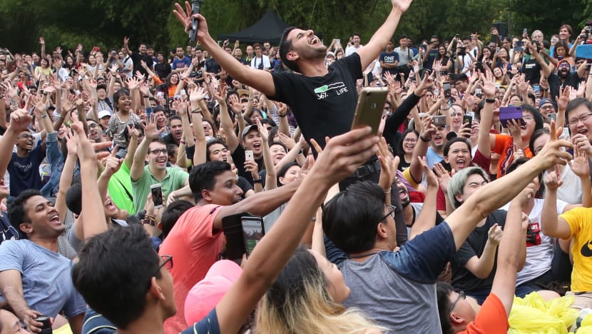 2,000 show up for Nas Daily meet and greet at Botanic Gardens