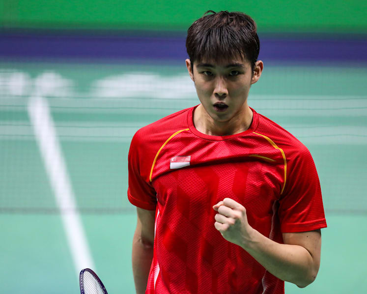 Singapore’s Loh Kean Yew stuns world number one Viktor Axelsen at World Championships