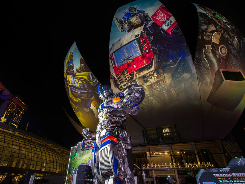 Transformers: Rise Of The Beasts rolls out with world premiere at Marina Bay Sands