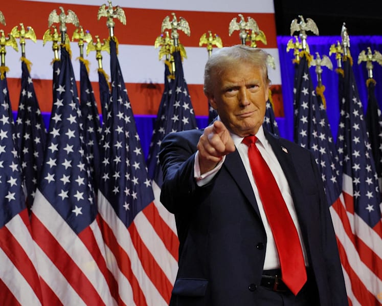 US election as it happened: Trump hails 'magnificent victory'