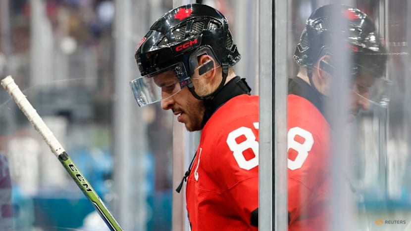 Ice hockey-Canada's injured captain Crosby not in lineup for gold medal game