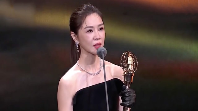 金钟奖台上爆粗口　谢盈萱：做了很不好的示范