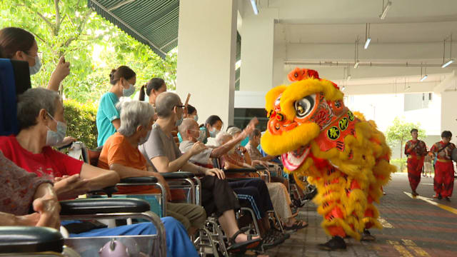 疗养院策划新春活动 让年长住户感受浓浓春意