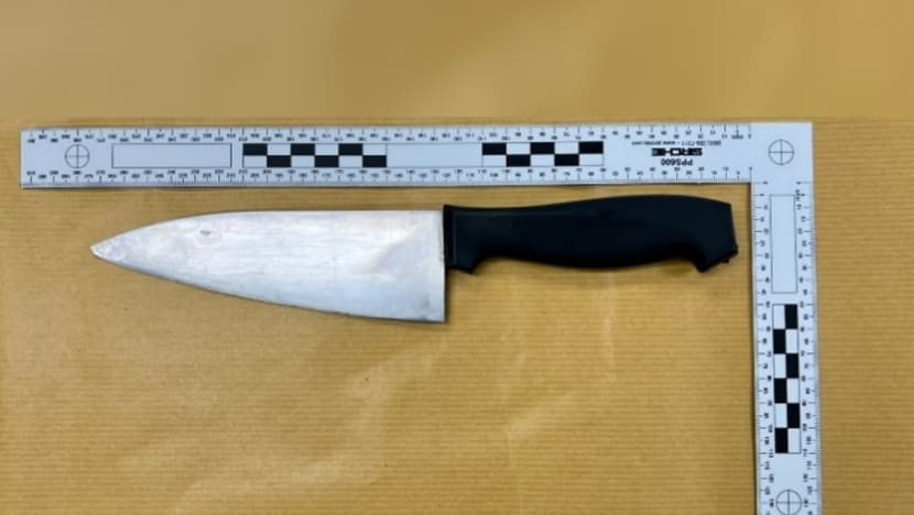 Man, 26, arrested after alleged knife attack on another man, woman at Raffles Place