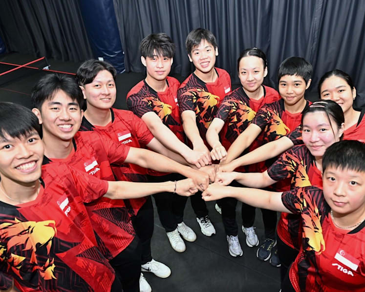 Singapore's young table tennis team confident but face 'uphill battle' at Asian Games Singapore's young table tennis team confident but face 'uphill battle' at Asian Games