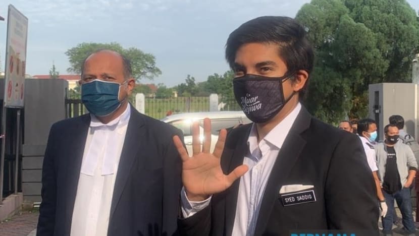 Malaysia’s former minister Syed Saddiq claims trial to two charges of money laundering involving RM100,000