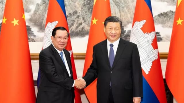习近平吁中柬携手抵御霸权主义 捍卫发展中国家利益