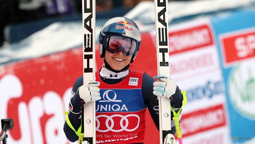 Alpine skiing-Vonn takes Zauchensee downhill for 84th World Cup win