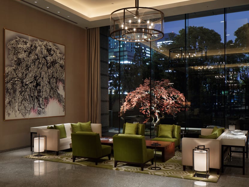Inside Palace Hotel Tokyo, a historical establishment that dates back to the 1940s Inside Palace Hotel Tokyo, a historical establishment that dates back to the 1940s