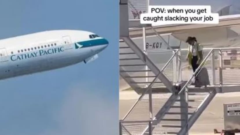 Cathay Pacific mohon maaf gara-gara kakitangan campak bagasi dari tangga