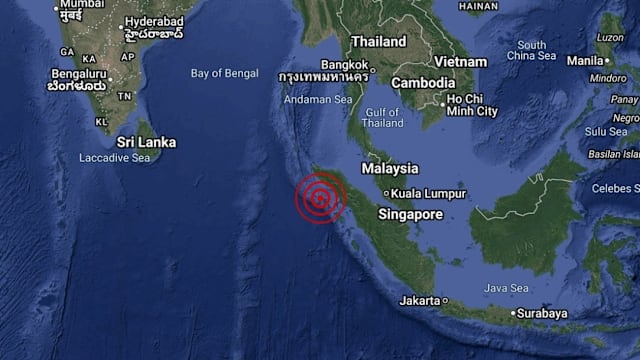 苏门答腊外海强震 马国多地高楼有震感