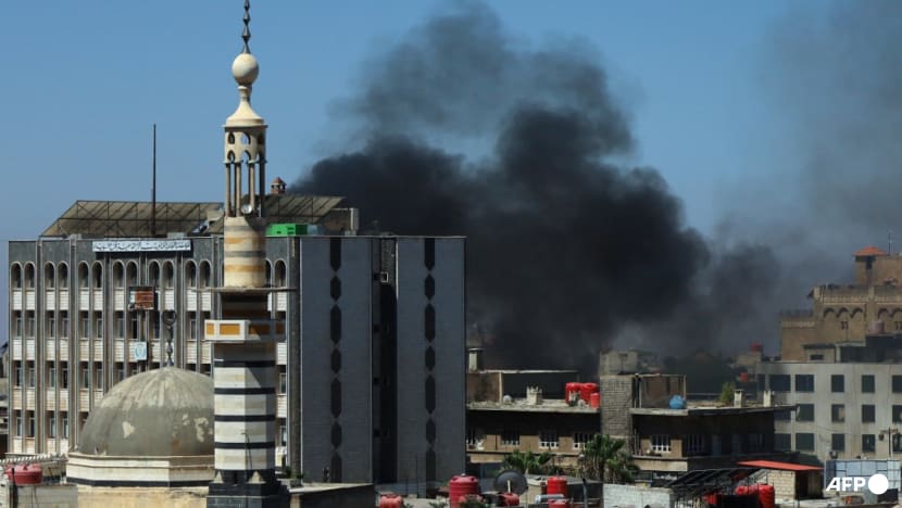 Israel strikes Syrian city, vows to protect Druze from government forces -  CNA