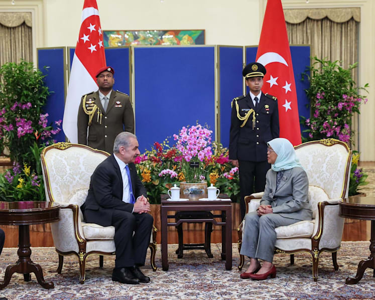 Singapore, Palestinian Authority reaffirm ties during visit by Palestinian Prime Minister Shtayyeh
