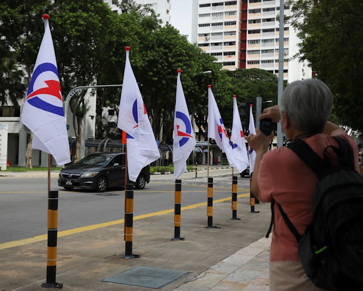 Not campaign period yet, so laws on display of party flags for GE don’t apply: Elections Department