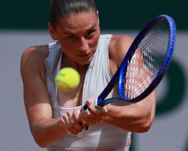 Kostyuk beats Golubic to maintain clay form at French Open