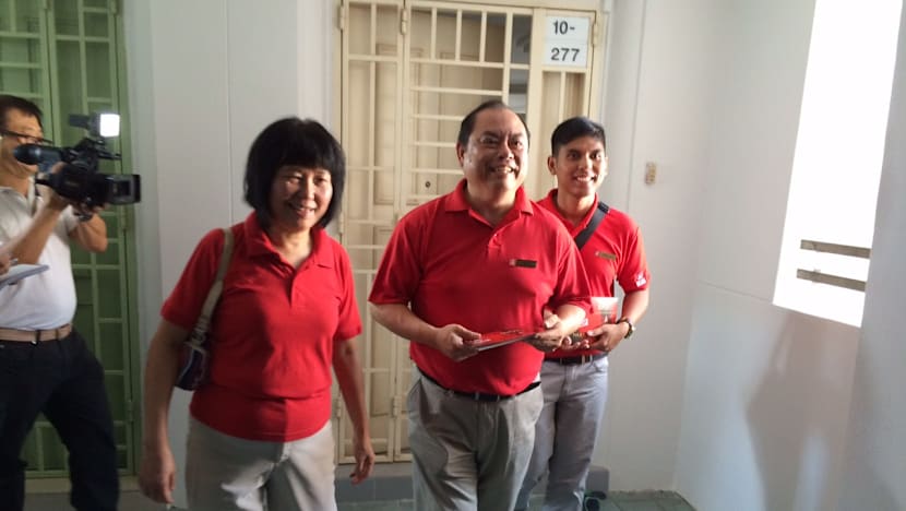 Lawrence Wong hits the ground at Marsiling-Yew Tee