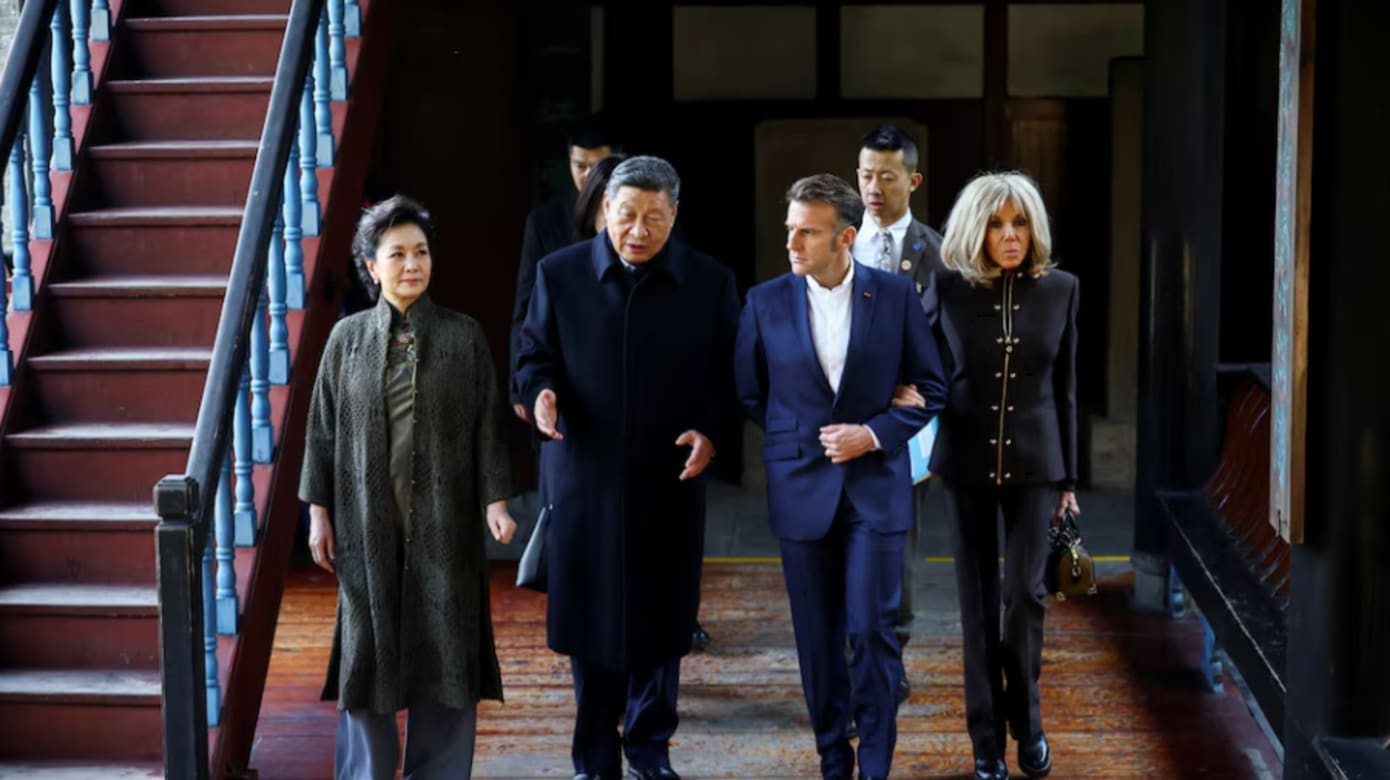 中国和法国发表加强全球治理联合声明 重申致力于全球治理