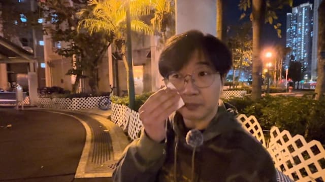 义无反顾将邻居救入屋 宏福苑幸存者：我们一定会出去