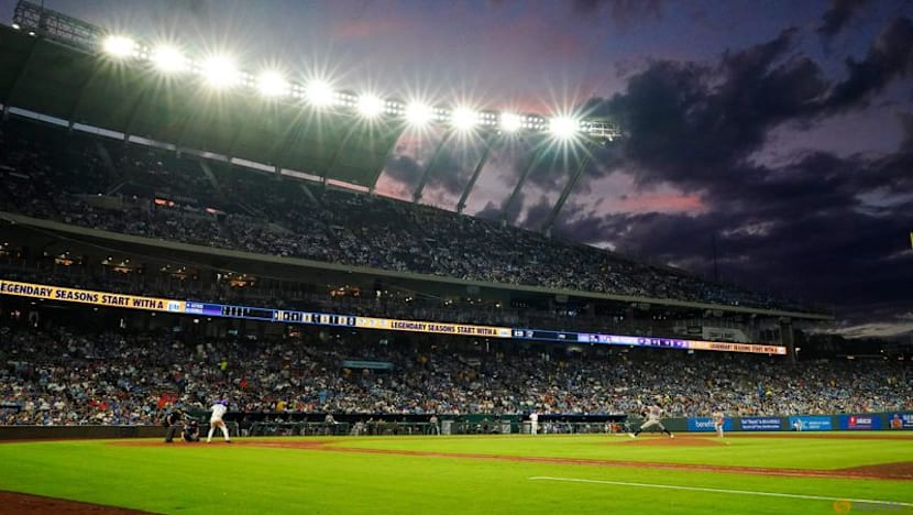Across the parking lot from the World Cup, baseball beckons
