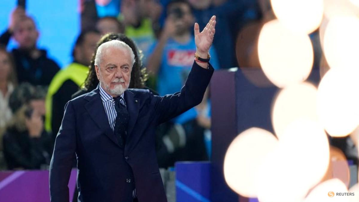 Napoli chairman says team's home stadium is a 'dump'