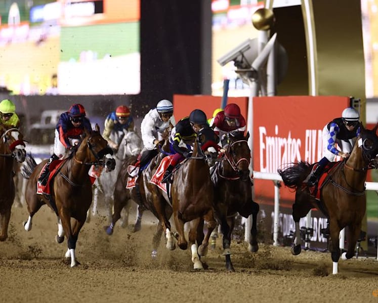 Horse racing-Dubai World Cup gallops on amid Middle East conflict