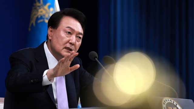 韩国总统尹锡悦接受国防部长辞呈