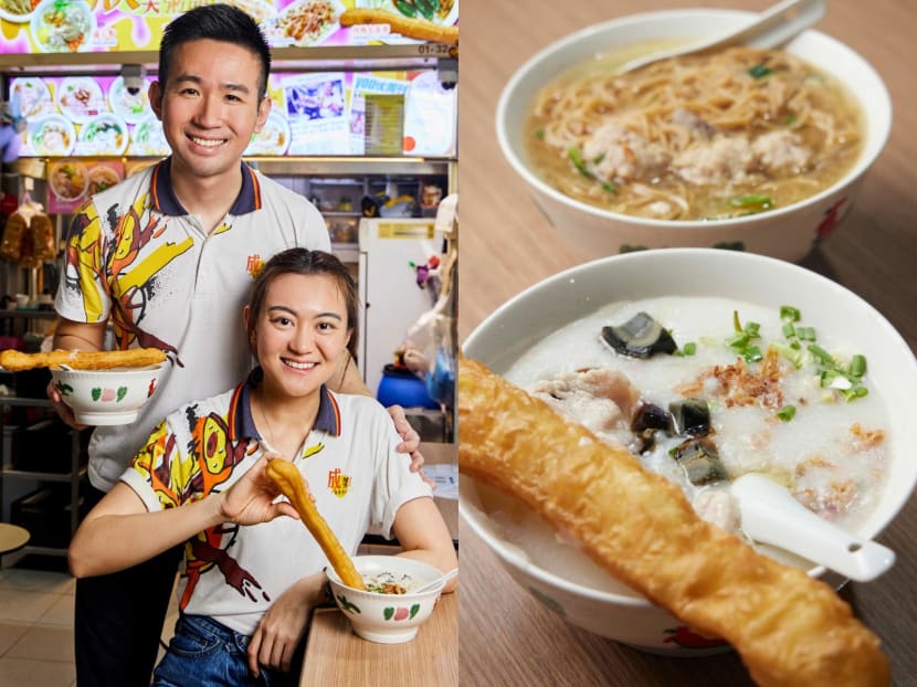 Former HR executive takes over father's congee chain, husband leaves army captain job to help her Former HR executive takes over father's congee chain, husband leaves army captain job to help her