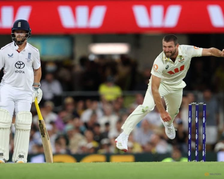 Starc shines with bat and ball to push Australia to brink of Gabba win