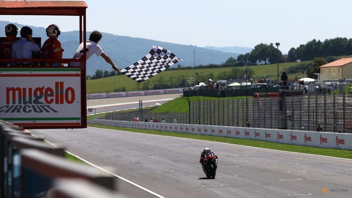 Bezzecchi spoils Ducati's centenary party with Italian Grand Prix victory