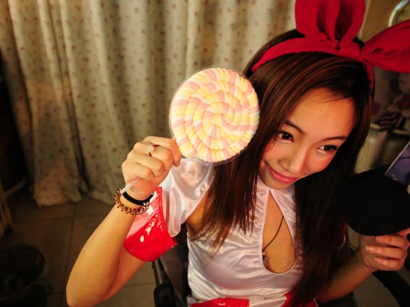 Live-stream host Xiao Xue is one of China’s many self-made online celebrities.