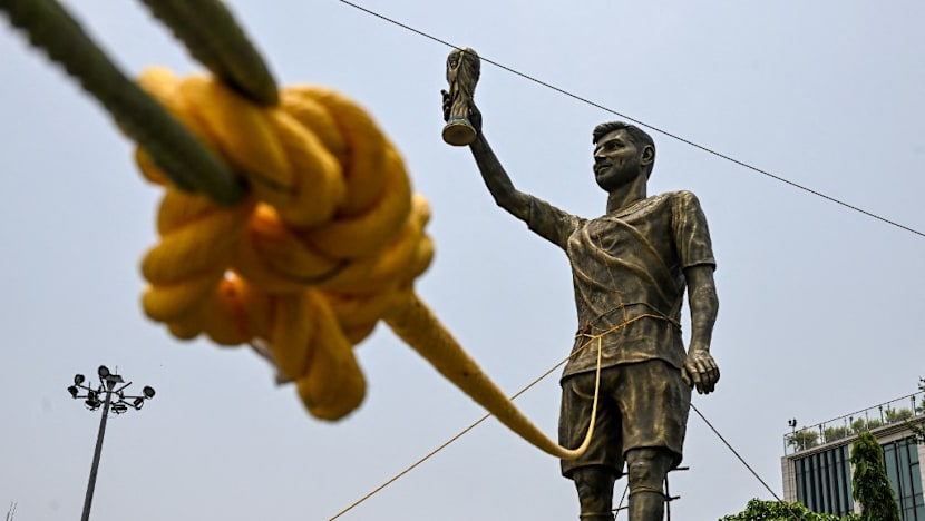 Giant Messi statue in India to be removed over safety concerns